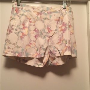 Tibi silk shorts
